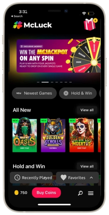 McLuck Mobile App